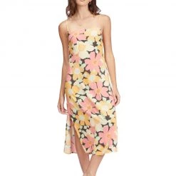 BILLABONG Weekend Waves Midi Slip Dress DRESSES