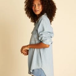 BILLABONG X WRANGLER <br> Headed West 2 Long Sleeve Denim Shirt 15 BILLABONG X WRANGLER Headed West 2 Long Sleeve Denim Shirt