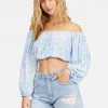BILLABONG Sun Daze Crop Blouse