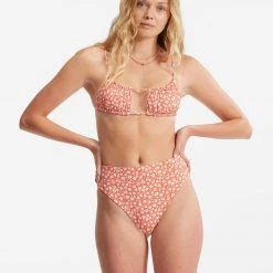 BILLABONG Made For Daze Alina Gathered Bralette Top SWIM
