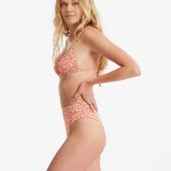 BILLABONG Made For Daze Alina Gathered Bralette Top SWIM