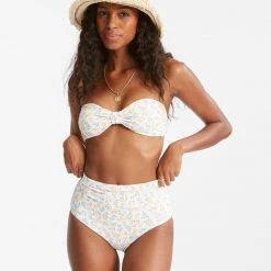 BILLABONG Ditsy Dreamin Knotted Bandeau Top