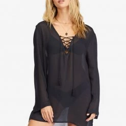 BILLABONG Blue Skies Sheer Gauze Coverup