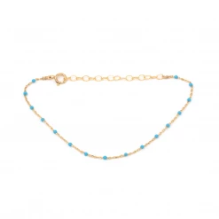 MAY MARTIN <br> Colored Enamel & Gold Bracelet <br><small><i> (More Colors Available) </small></i> 14 MAY MARTIN Colored Enamel & Gold Bracelet (More Colors Available)