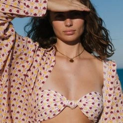 CHARLIE HOLIDAY Cabo Bandeau Top SWIM