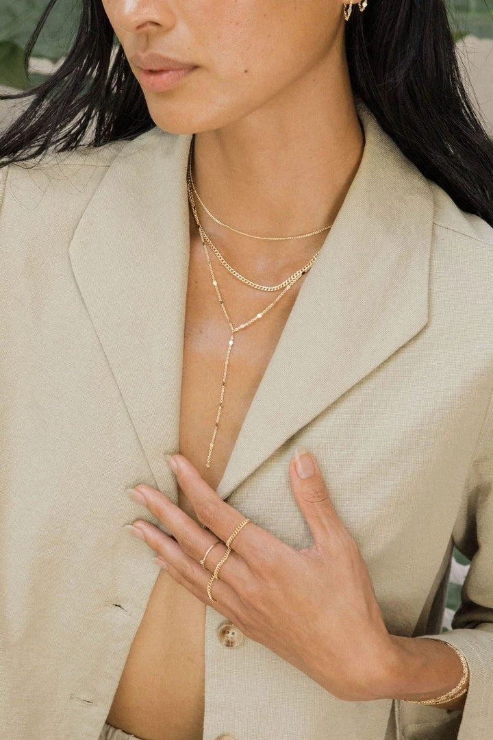 MAY MARTIN <br> Samantha Lariat Necklace 4 MAY MARTIN Samantha Lariat Necklace