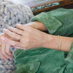 MAY MARTIN X THE SHOP MAY MARTIN Large Figaro Chain Bracelet