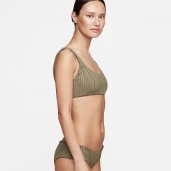 MIKOH Eden Ribbed Scoop Top (More Colors Available)