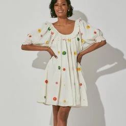 CLEOBELLA Eleanor Embroidered Mini Dress