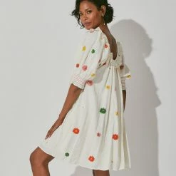 CLEOBELLA Eleanor Embroidered Mini Dress