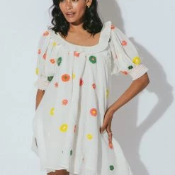 CLEOBELLA Eleanor Embroidered Mini Dress