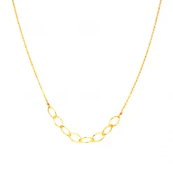 MAY MARTIN Gold Fill Link Choker Necklace