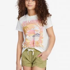 BILLABONG GIRLS Mad For You Solid Short (More Colors Available) KIDS