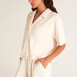 Z SUPPLY Vacay Loop Terry Short LOUNGE