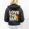 GLOBAL TRADE LOVE THE SEA / THE SHOP. LOVE THE SEA <br> Lightweight Zip Hooded Sweatshirt <br><small><i> (More Colors Available) </small></i> 1 GLOBAL TRADE LOVE THE SEA / THE SHOP. LOVE THE SEA Lightweight Zip Hooded Sweatshirt (More Colors Available)
