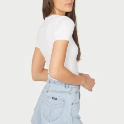 ROLLAS Mirage Denim Short - Nina Blue Organic BOTTOMS