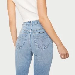 ROLLAS Dusters Bootcut Jean - Brad Blue