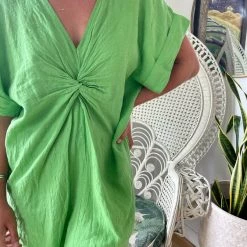 KEEN THE LABEL Stevie Linen Coverup (More Colors Available)