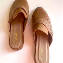 FOOTWEAR KAANAS Milan Leather Loafer Mule