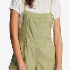 BACK IN STOCK BILLABONG Wild Pursuit Short Overall Romper (More Colors Available)