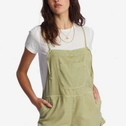 BACK IN STOCK BILLABONG Wild Pursuit Short Overall Romper (More Colors Available)