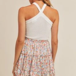 SAGE THE LABEL When She Smiles Knit Halter Top