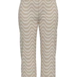 LEVI'S Ribcage Straight Printed Denim Pant - Wavy Lines BOTTOMS