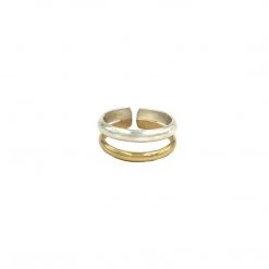 MAY MARTIN X THE SHOP PARADIGM Mixed Metal Sync Ring