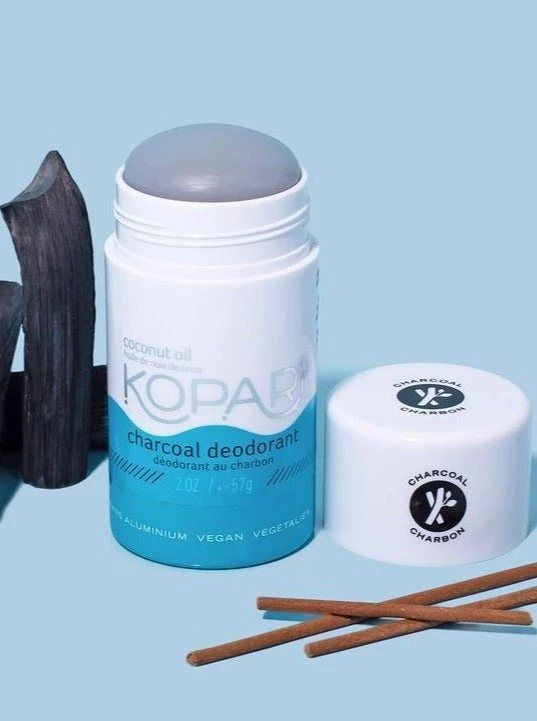 KOPARI <br> Driftwood Charcoal Natural Coconut Oil Deodorant 3 KOPARI Driftwood Charcoal Natural Coconut Oil Deodorant
