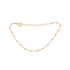 MAY MARTIN <br> Colored Enamel & Gold Bracelet <br><small><i> (More Colors Available) </small></i> 13 MAY MARTIN Colored Enamel & Gold Bracelet (More Colors Available)