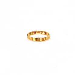 MAY MARTIN Harley Glass Ring MAY MARTIN X THE SHOP