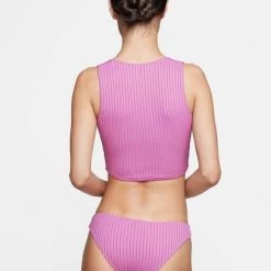 SWIM MIKOH Lona Ribbed Classic Bottom