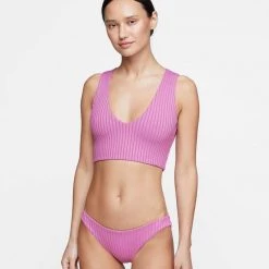 SWIM MIKOH Lona Ribbed Classic Bottom