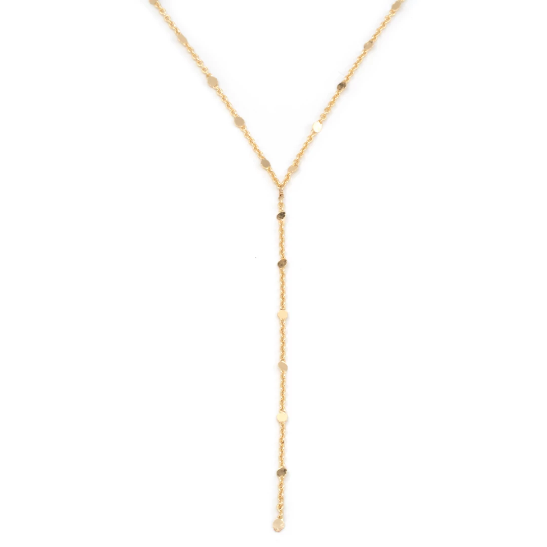 MAY MARTIN <br> Samantha Lariat Necklace 3 MAY MARTIN Samantha Lariat Necklace