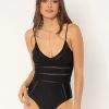AMUSE SOCIETY Solid Kayla One Piece