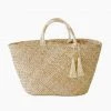 VITAMIN A Amalfi Straw Beach Tote ACCS +