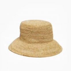 ACCS + VITAMIN A Cannes Straw Bucket Hat (More Colors Available)