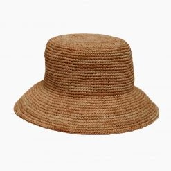 ACCS + VITAMIN A Cannes Straw Bucket Hat (More Colors Available)