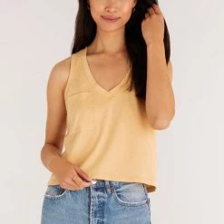 TOPS Z SUPPLY <br> Skimmer Crop Pocket Tank <br><small><i> (More Colors Available) </small></i> 17 TOPS Z SUPPLY Skimmer Crop Pocket Tank (More Colors Available)