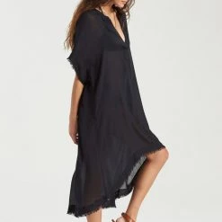 BACK IN STOCK BILLABONG Found Love Sheer Frayed Coverup