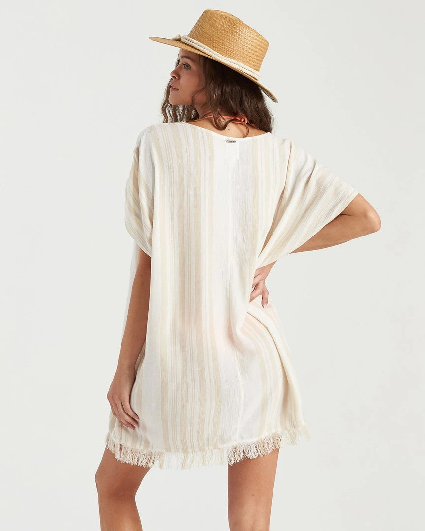 TOPS BILLABONG <br> Walk Away Stripe Coverup 5 TOPS BILLABONG Walk Away Stripe Coverup