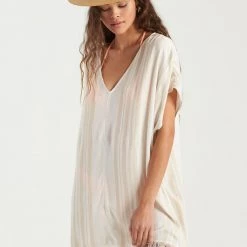 TOPS BILLABONG Walk Away Stripe Coverup